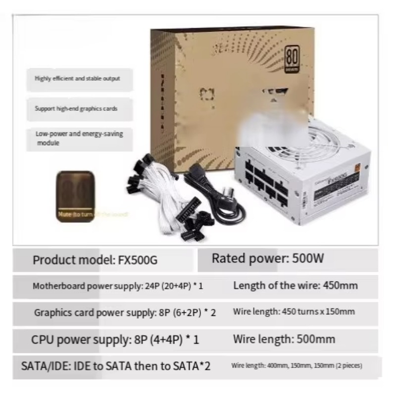 Sfx Modular Power Supply 850W Gold - In Stock 750W/850W SFX Power Supply
