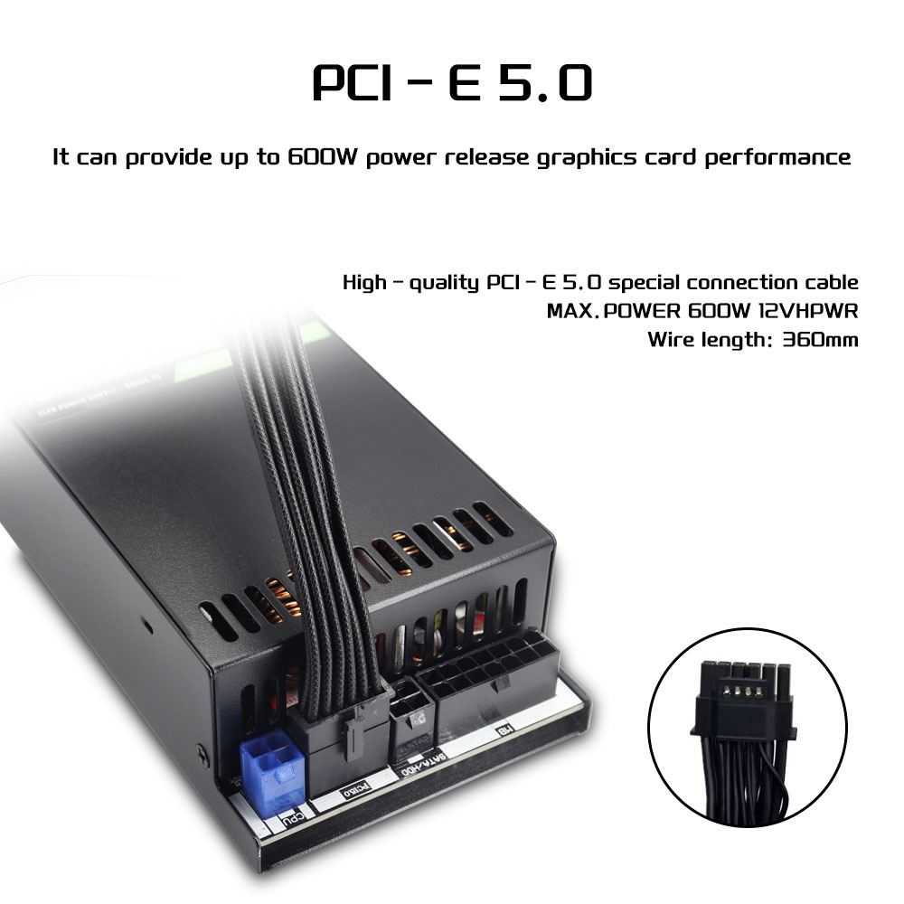 ATX 3.0 PCI-E Gen5 Flex ATX Mo - Flex Atx Power Supply 600W 1U ulasan dan harga