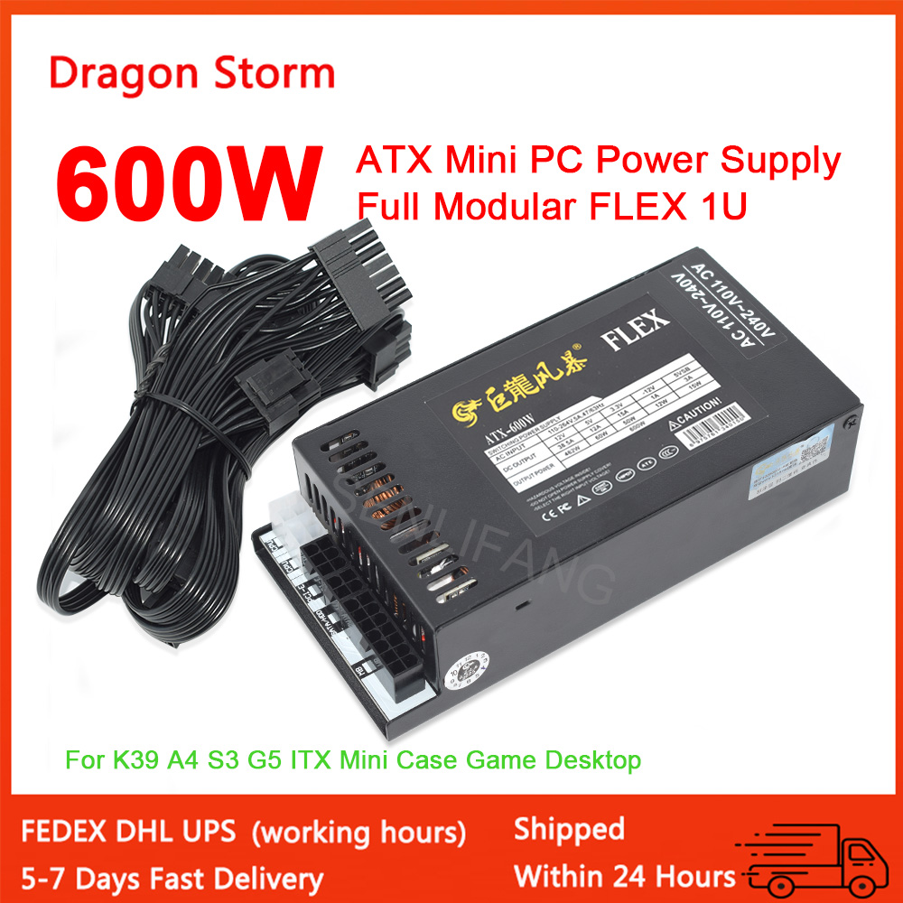 Full Modular 1U Mini Flex ATX  - Flex Atx Power Supply 600W 1U ulasan dan harga