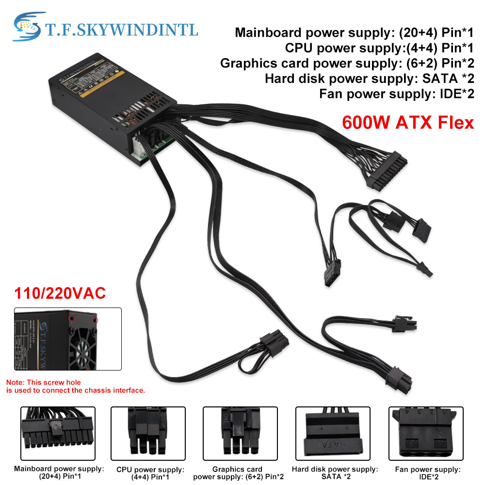 Flex 600W Modular Power Supply - Flex Atx Power Supply 600W 1U ulasan dan harga